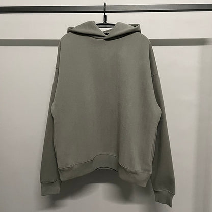 Oversized Pullover Hoodie light grey