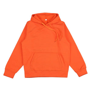 Basic Pullover Hoodie orange