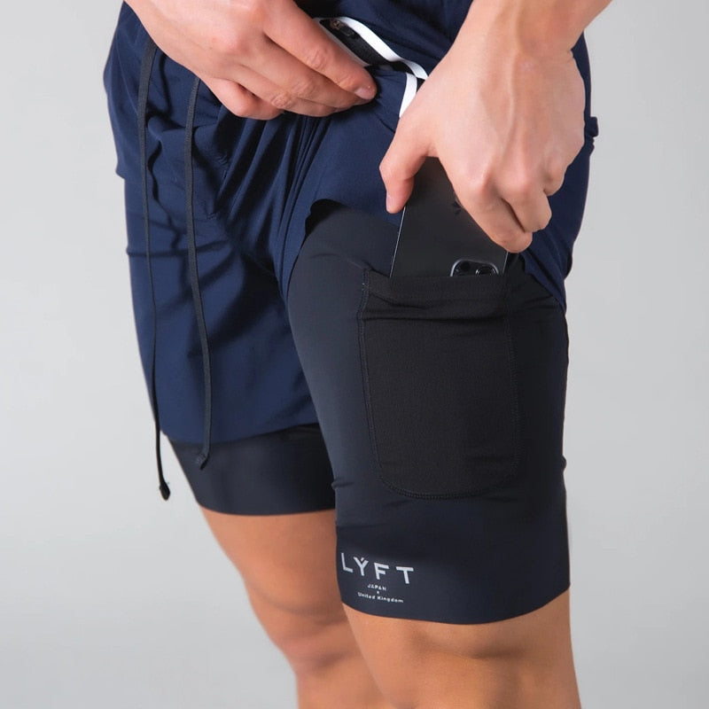 Gym & Running Weather Resistant Shorts navy