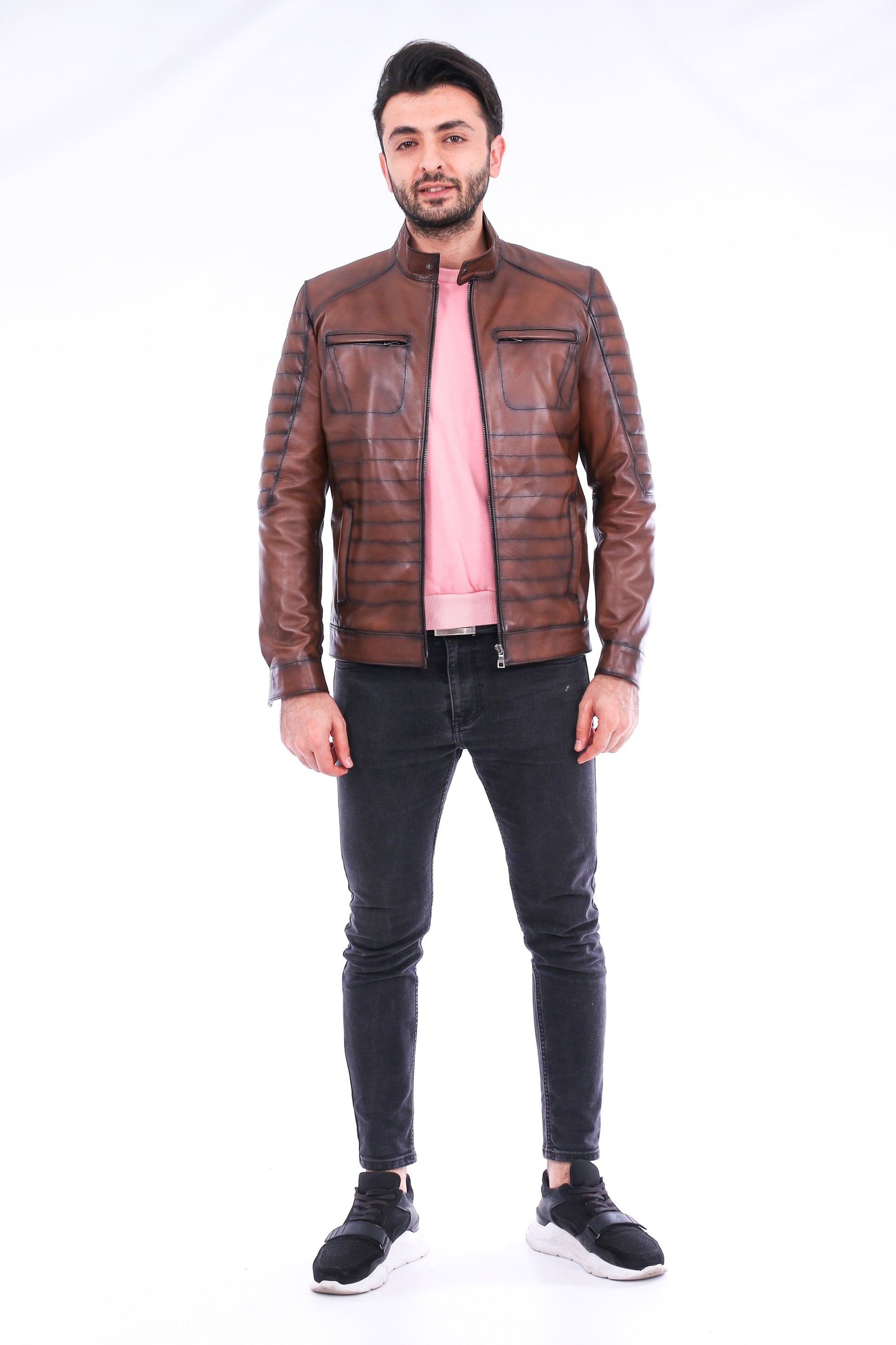 Premium Leather Biker Jacket