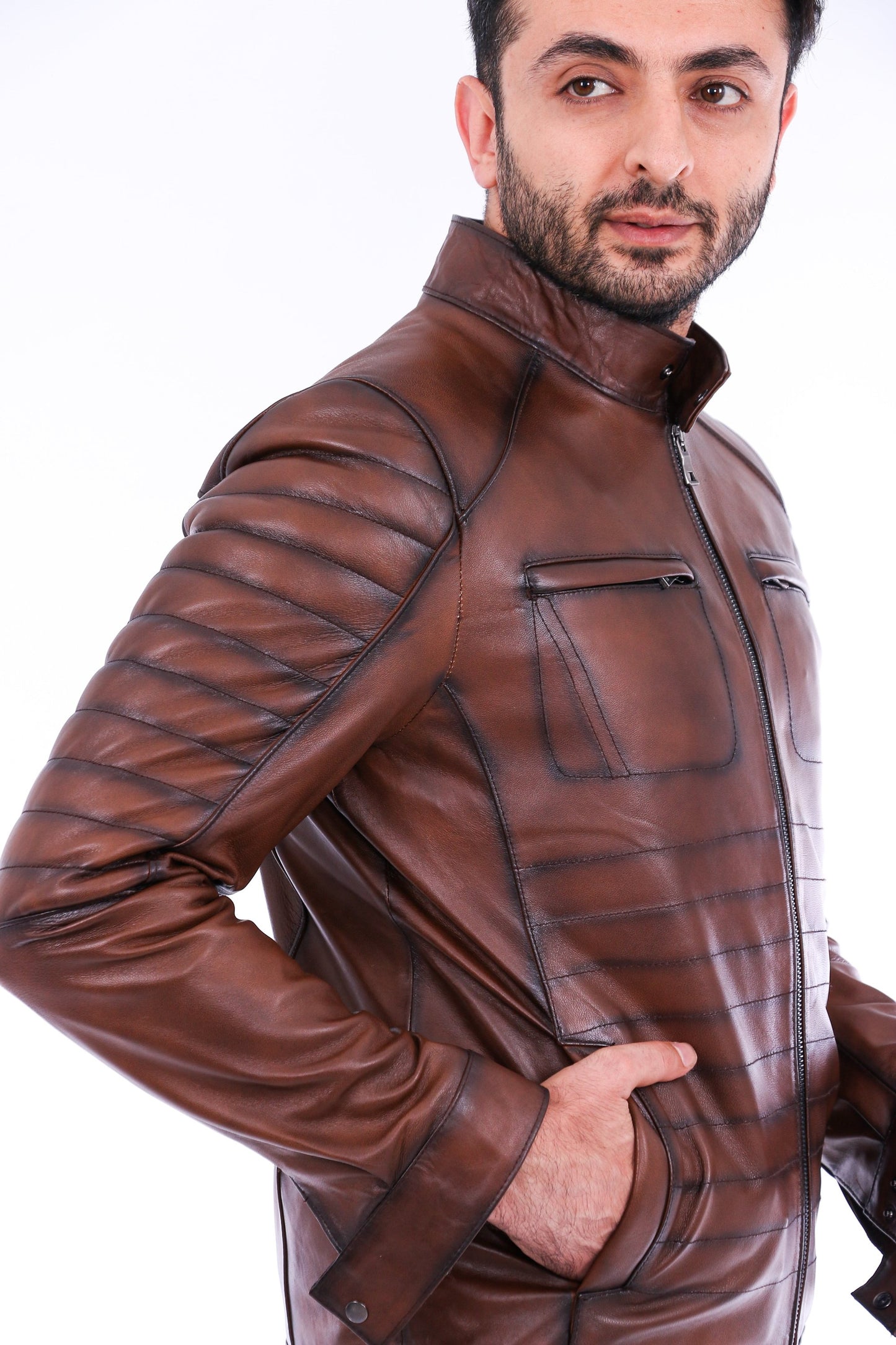 Premium Leather Biker Jacket