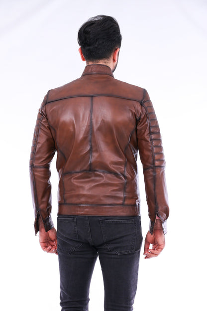 Premium Leather Biker Jacket