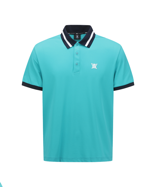 Cyan Men's ANEW Golf Polo Shirt
