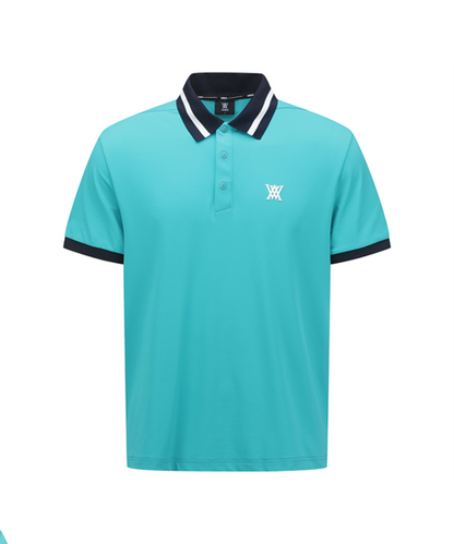 Cyan Men's ANEW Golf Polo Shirt