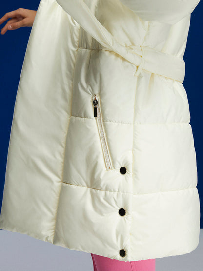 Heavy Winter Puffer Jacket white