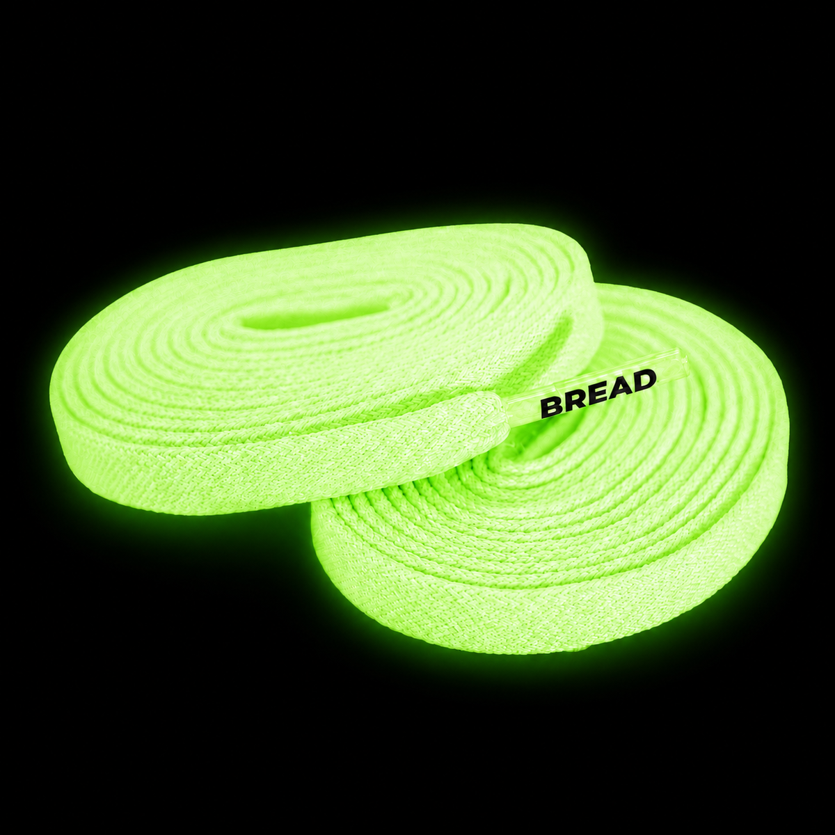 Night White - Glow in the Dark Shoelaces