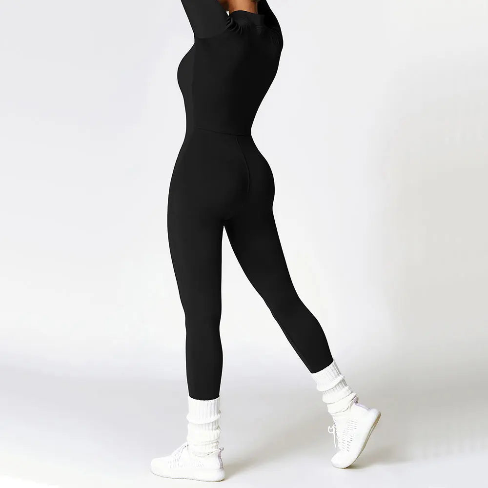 Women's Velvet Fitness Bodysuit