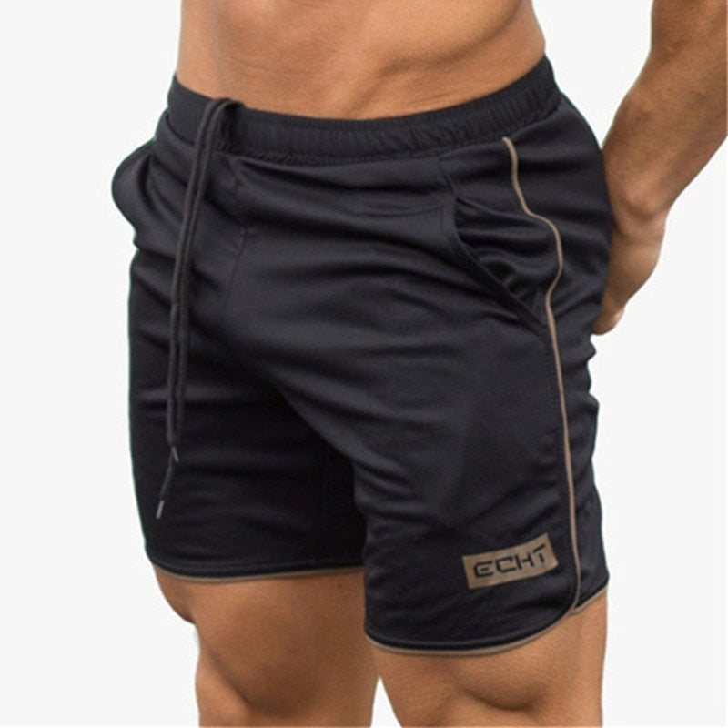 Men's Water Resistant Quick Dry Gym Shorts black