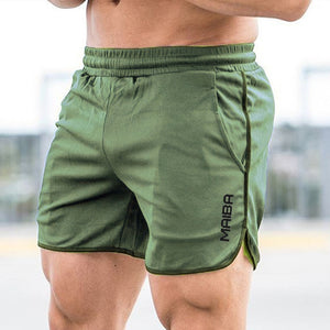 Men's Water Resistant Quick Dry Gym Shorts green