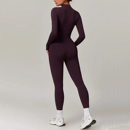 Women's Velvet Fitness Bodysuit