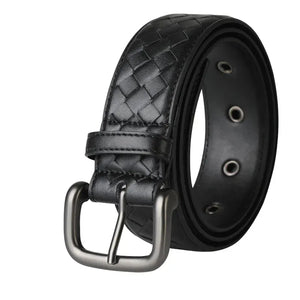 Men's Handmade Leather Belt black