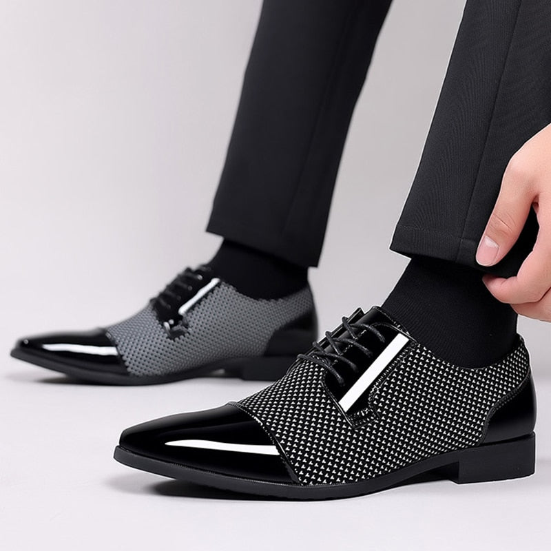For Men Mens Designer Tuxedo Shoes Men's Designer Office Shoes
