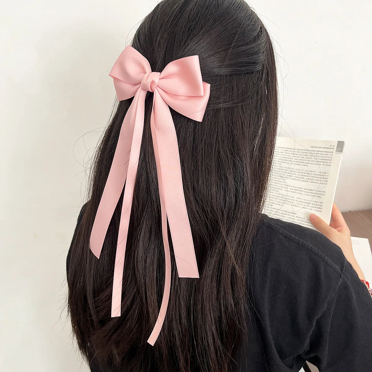 Elegant Korean Styled Hair Ribbon for Women