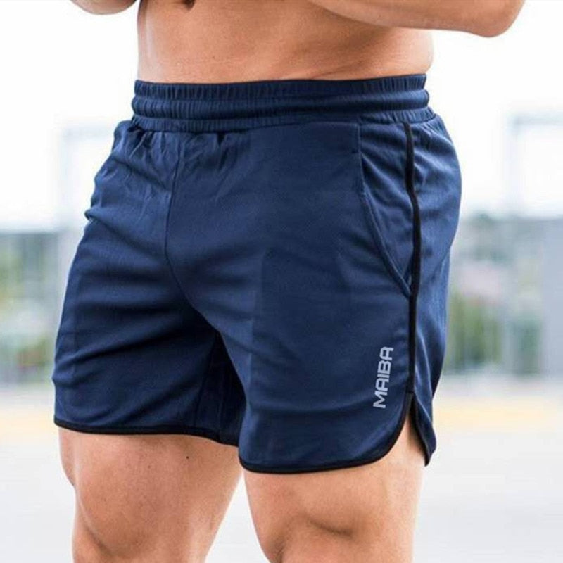 Men's Water Resistant Quick Dry Gym Shorts blue