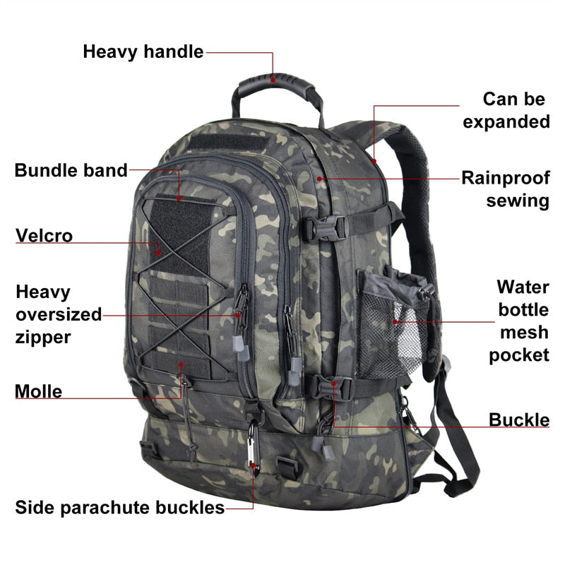 Wilderness Backpack with Storage attributes