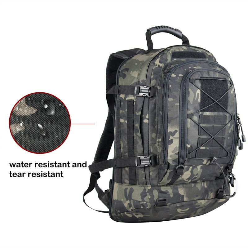 Wilderness Backpack with Storage weather resistant