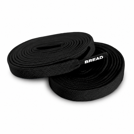 Shadow Black Shoelaces