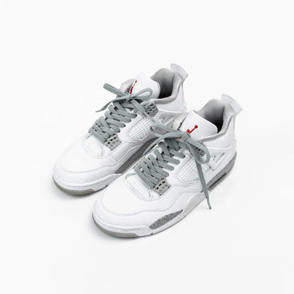 Gray Stretch Shoelaces