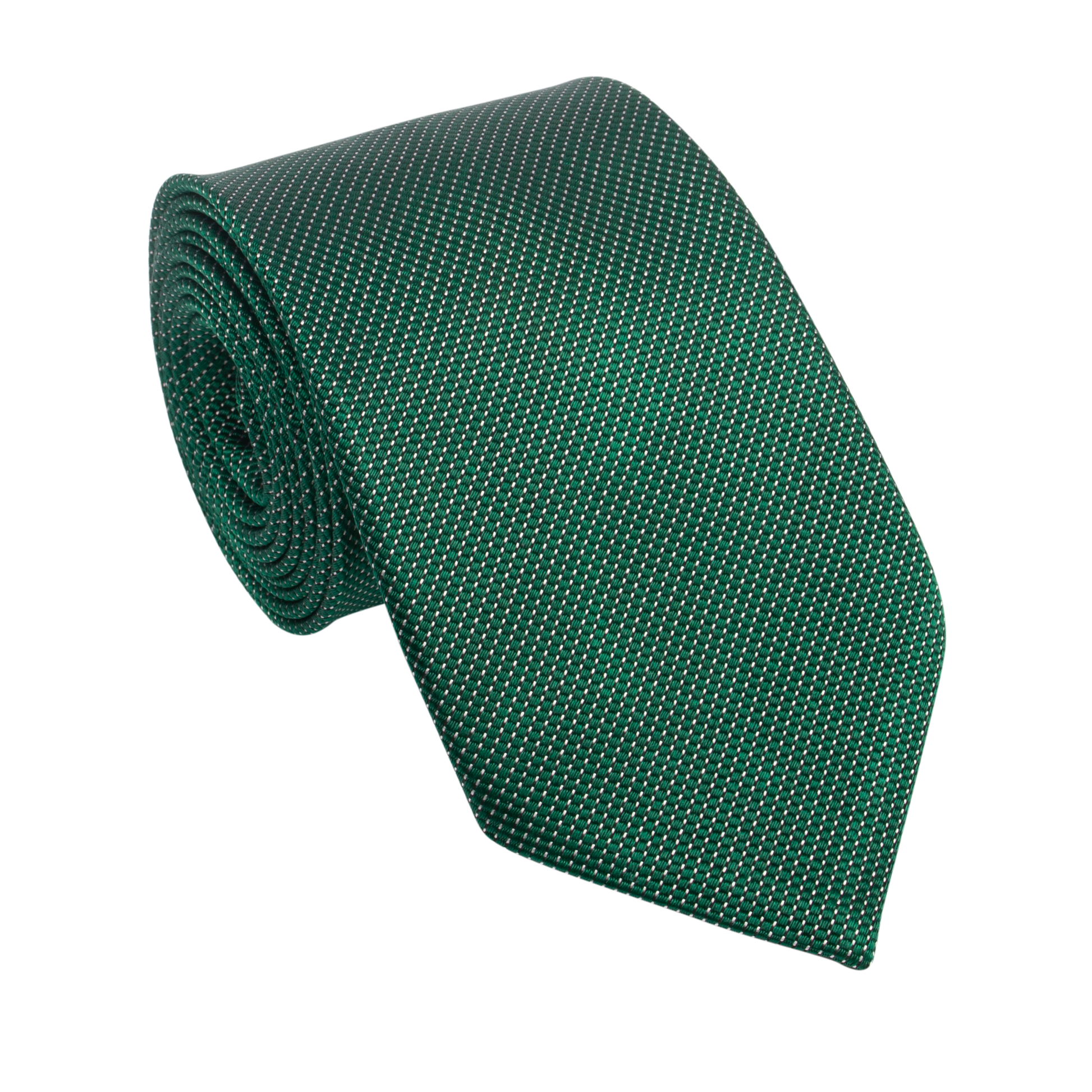 Dark Green Silk Tie