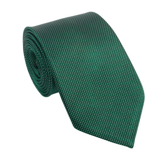 Dark Green Silk Tie