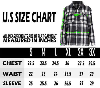 Boyfriend Style Women's Oversized Soft Brown Flannel Shacket brown size chart