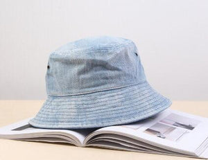 Unisex Denim Bucket Hat light blue