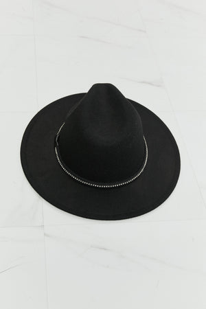 Women's Black Fedora product only