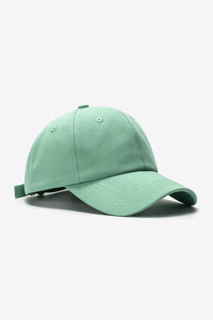 Cotton Baseball Hat green
