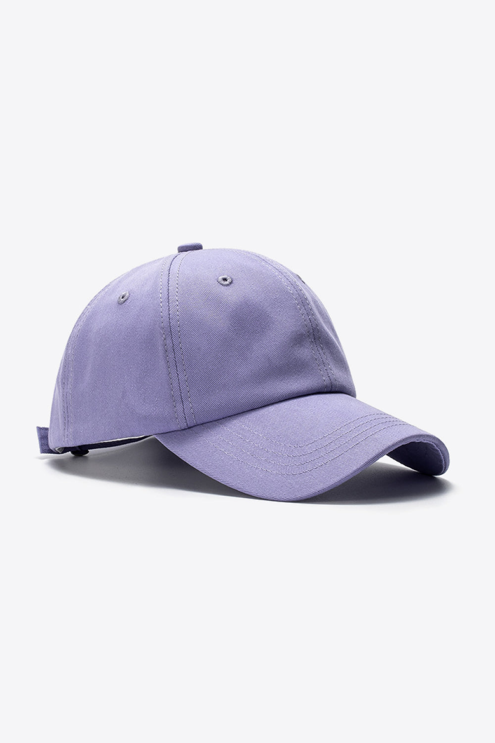 Cotton Baseball Hat purple
