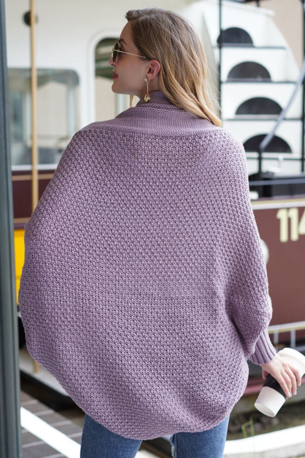 Women's Cardigan with Dolman Sleeves – Plain Clothing Store