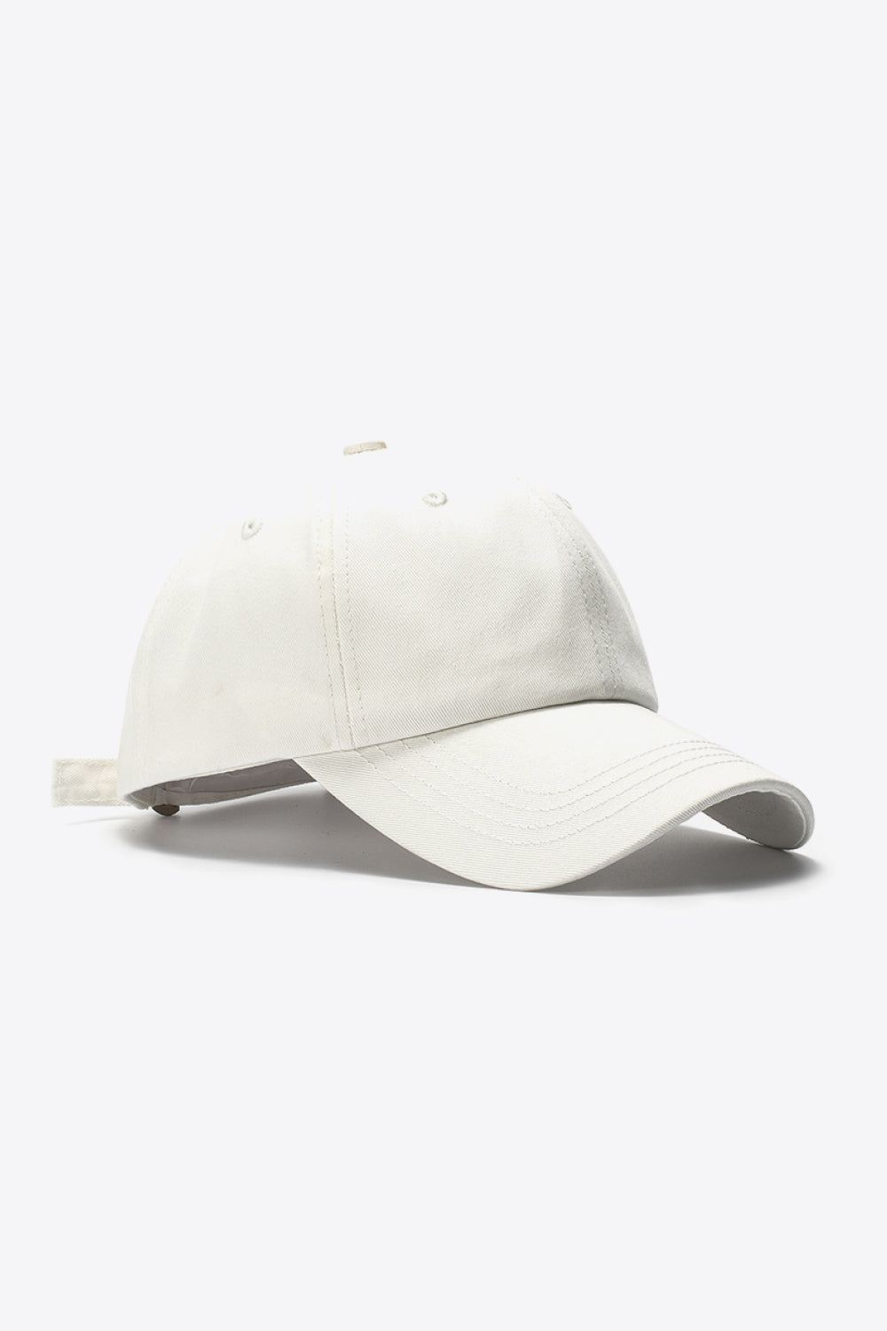 Cotton Baseball Hat white