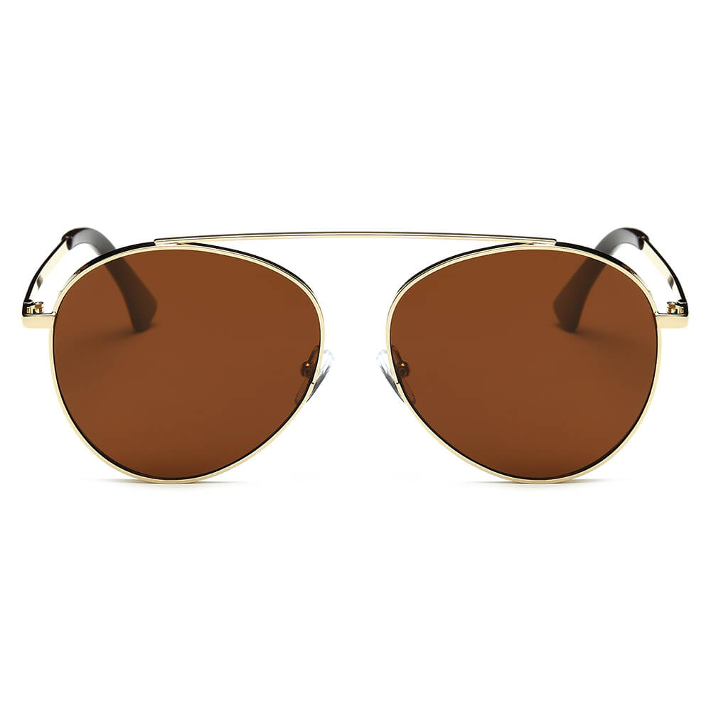 Retro Aviator Sunglasses