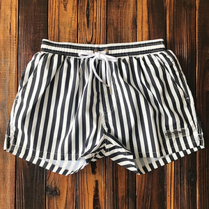 picture of a Men's Stripped Swimming Trunks and Shorts stipes