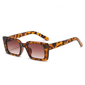 Women's Vintage Animal Print Sunglasses leopard