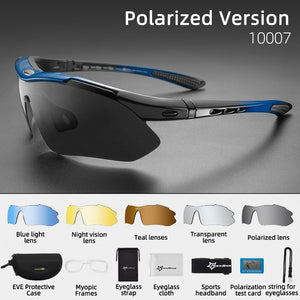 Men's Ultra Sport Sunglasses black and blue