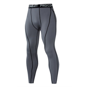 Picture of Men's Athletic Compression Pants in grey