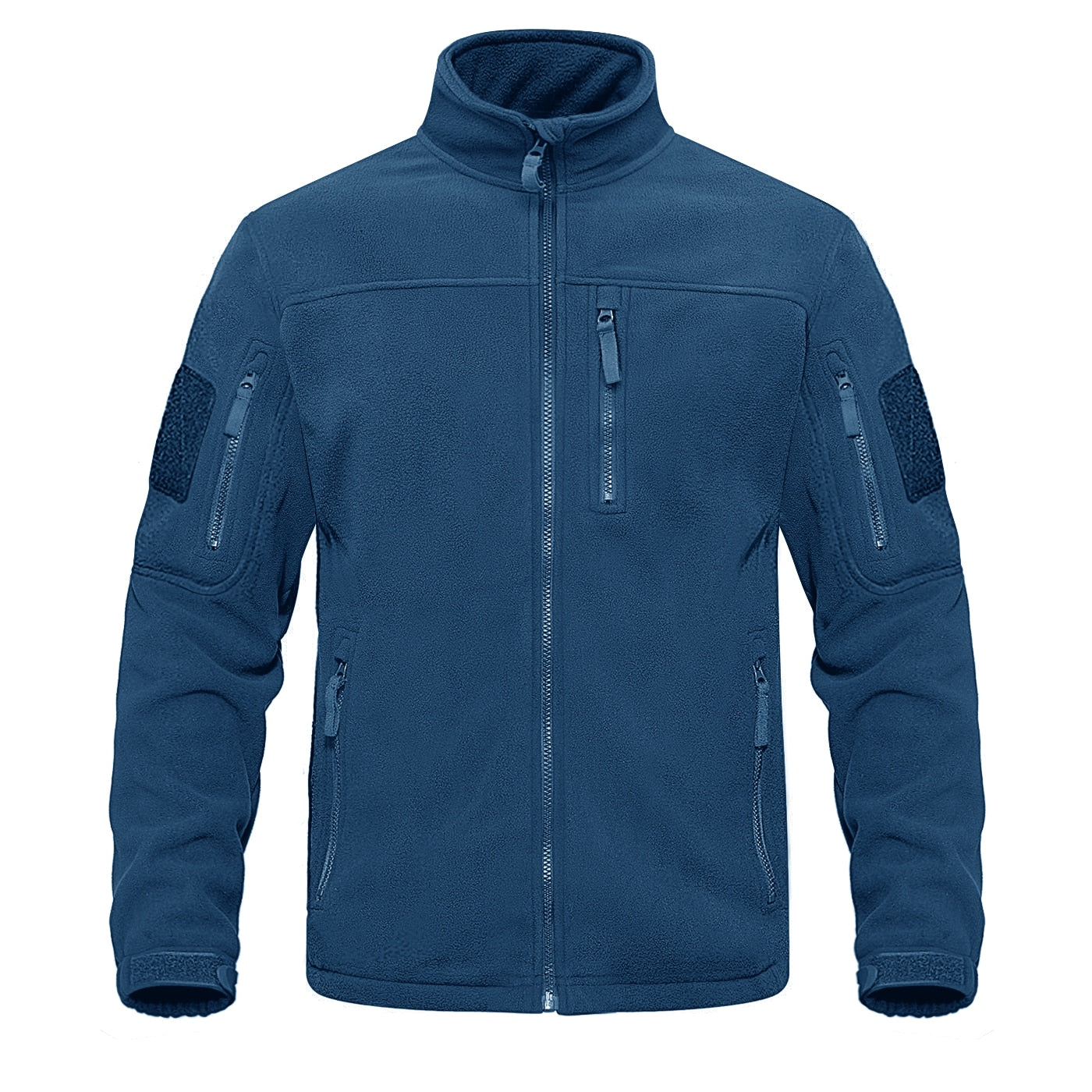 Men's Tactical Army Fleece Military Jacket dark blue