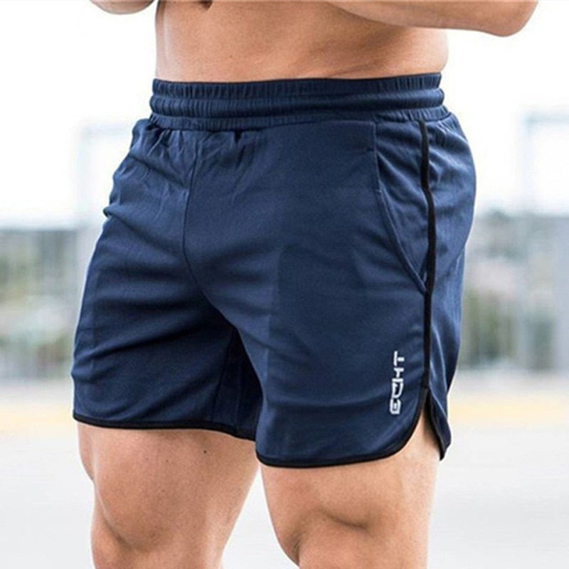 Men's Water Resistant Quick Dry Gym Shorts blue