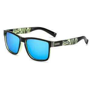 Polarized Plastic Sunglasses for Men and Women blue