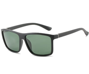 Polarized Plastic Sunglasses for Men and Women green