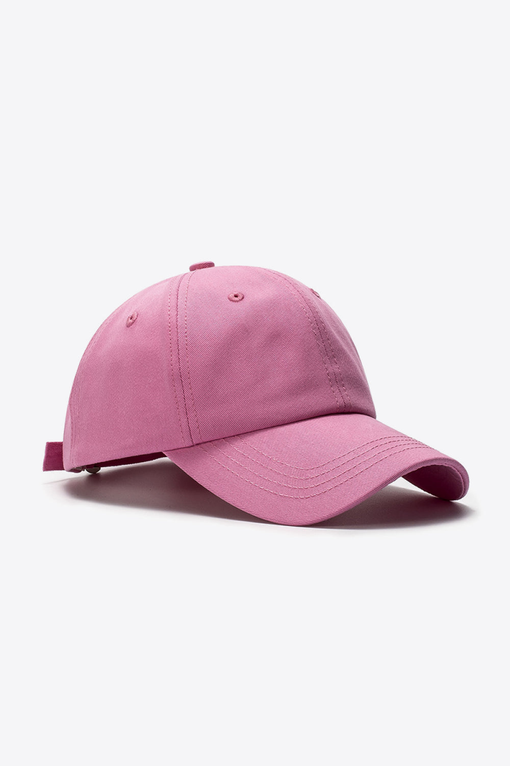 Cotton Baseball Hat pink