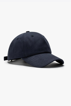 Cotton Baseball Hat navy blue
