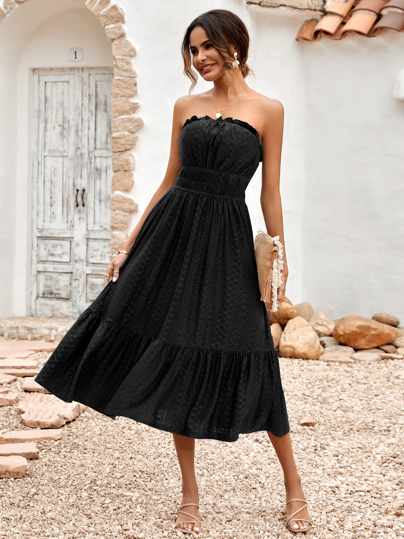 Summer Beauty Women's Dress black