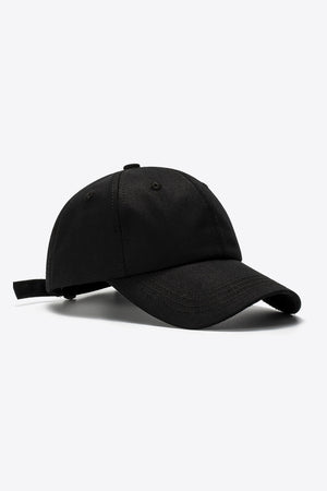 Cotton Baseball Hat black