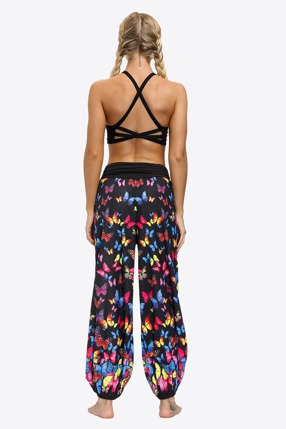 Harim Baggy Pants butterfly back view