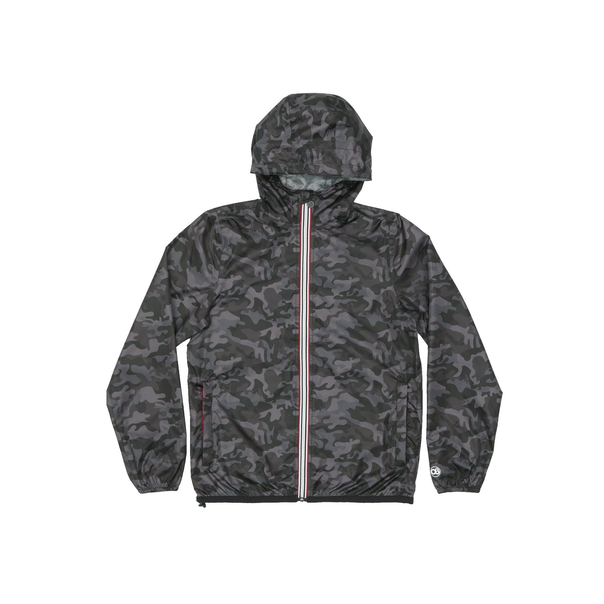 Mens camo rain jacket on sale