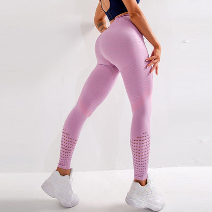 Picture of Women's Seamless Sport Yoga Pants pink