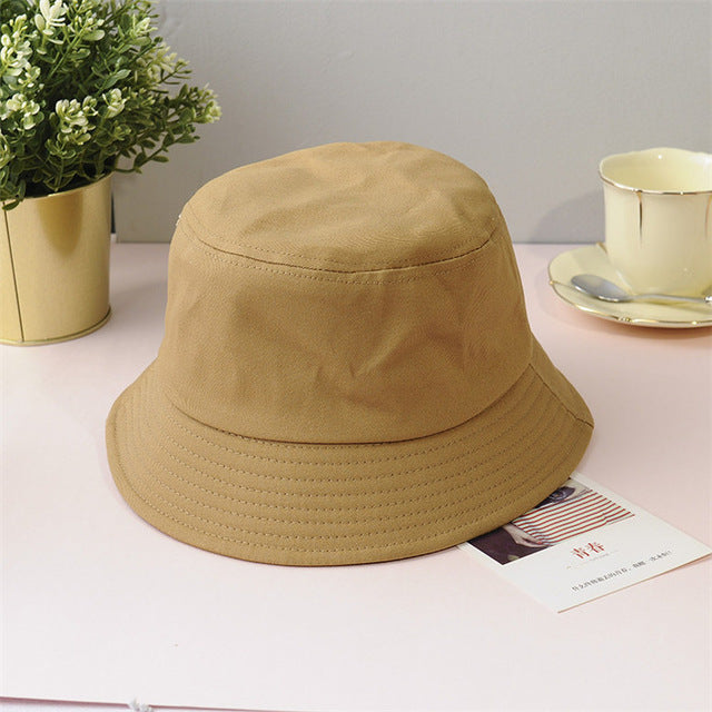 Picture of a Unisex Casually Formal Bucket Hat khaki