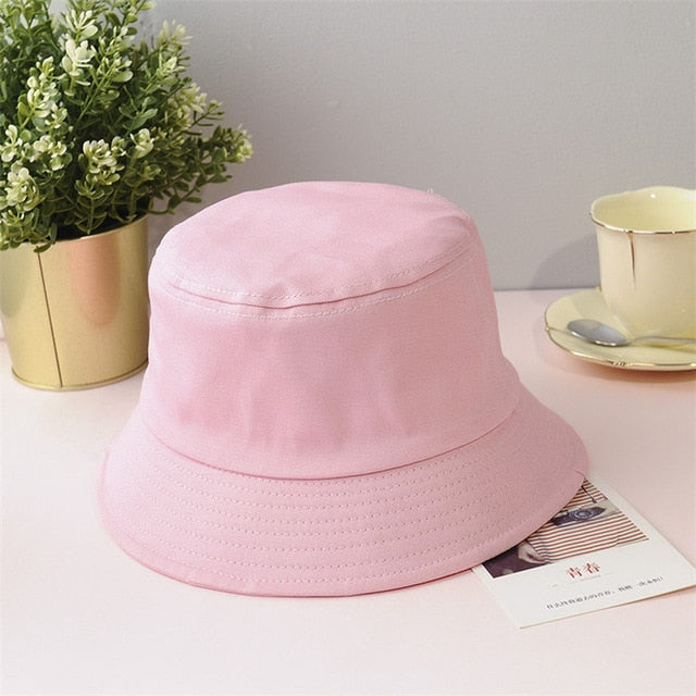 Picture of a Unisex Casually Formal Bucket Hat pink