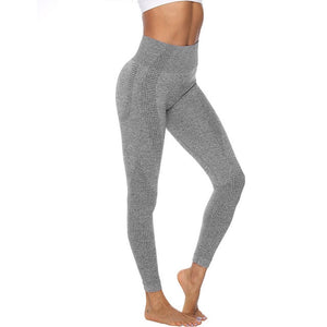 Picture of a Plain Women's Leggings for Fitness & Yoga grey